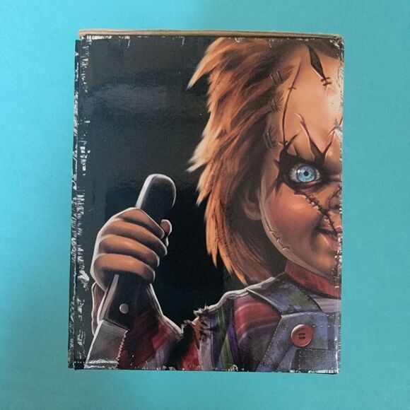 Child's Play Chucky and Tiffany Ceramic Salt and Pepper Shaker Set - Picture 8 of 9